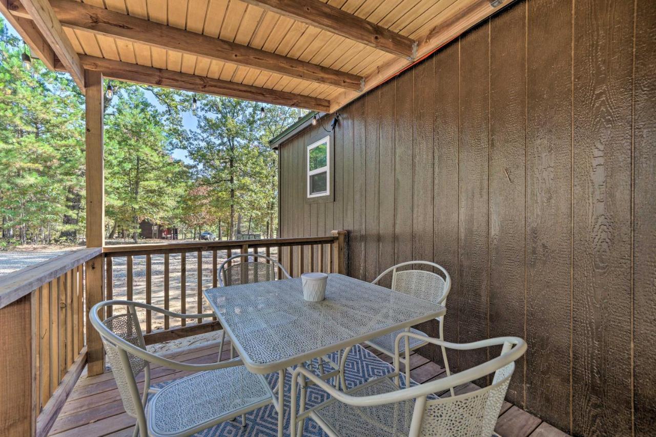 Stylish Cabin By Beavers Bend Hot Tub And Fire Pit Broken Bow Exteriér fotografie